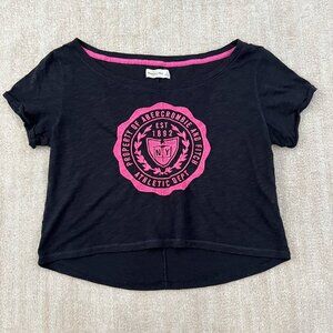 Abercrombie & Fitch Tshirt Short Sleeve Crop Top S